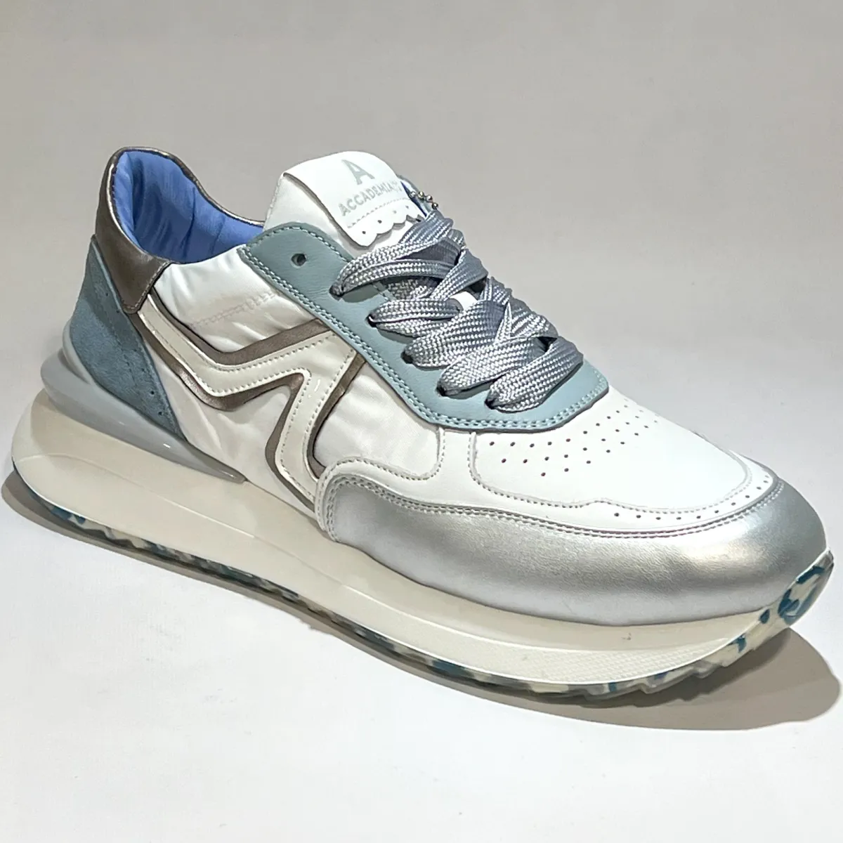 AC-010 SILVER WHITE BLU 1 ACCADEMIA ACCADEMIA AC-010 SILVER WHITE BLU