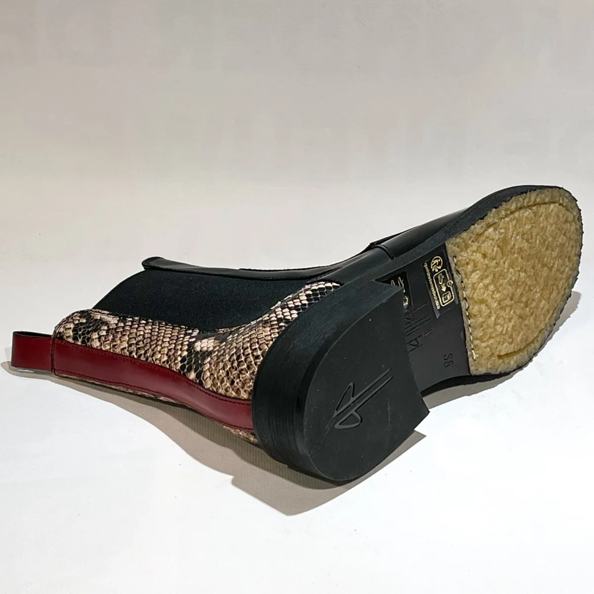 A7100 Black/beigesnake/red932 3 Billi Bi Billi Bi A7100 Black/beigesnake/red932
