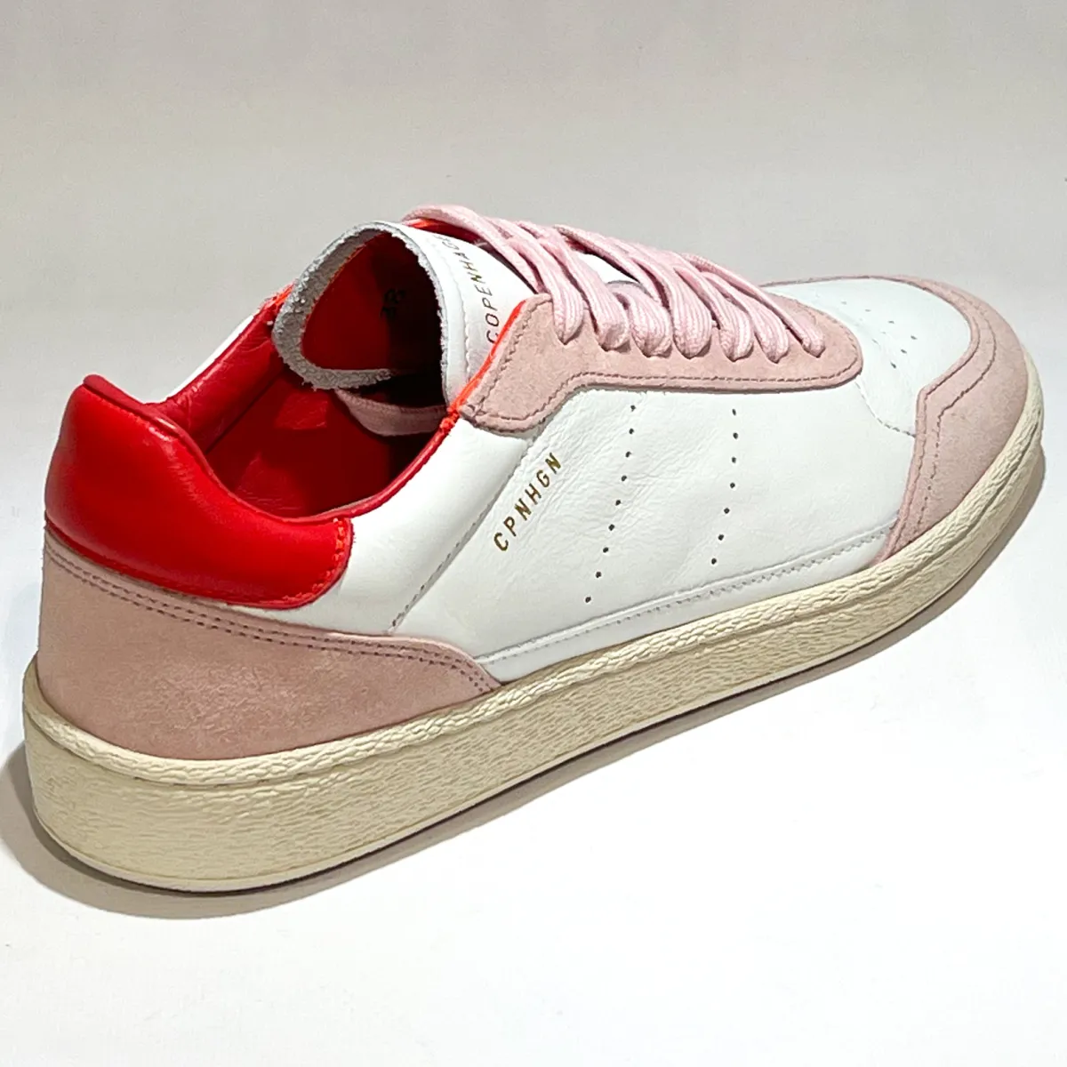 CPH255 leather mix white/pink 2 Copenhagen Studios Copenhagen Studios CPH255 leather mix white/pink