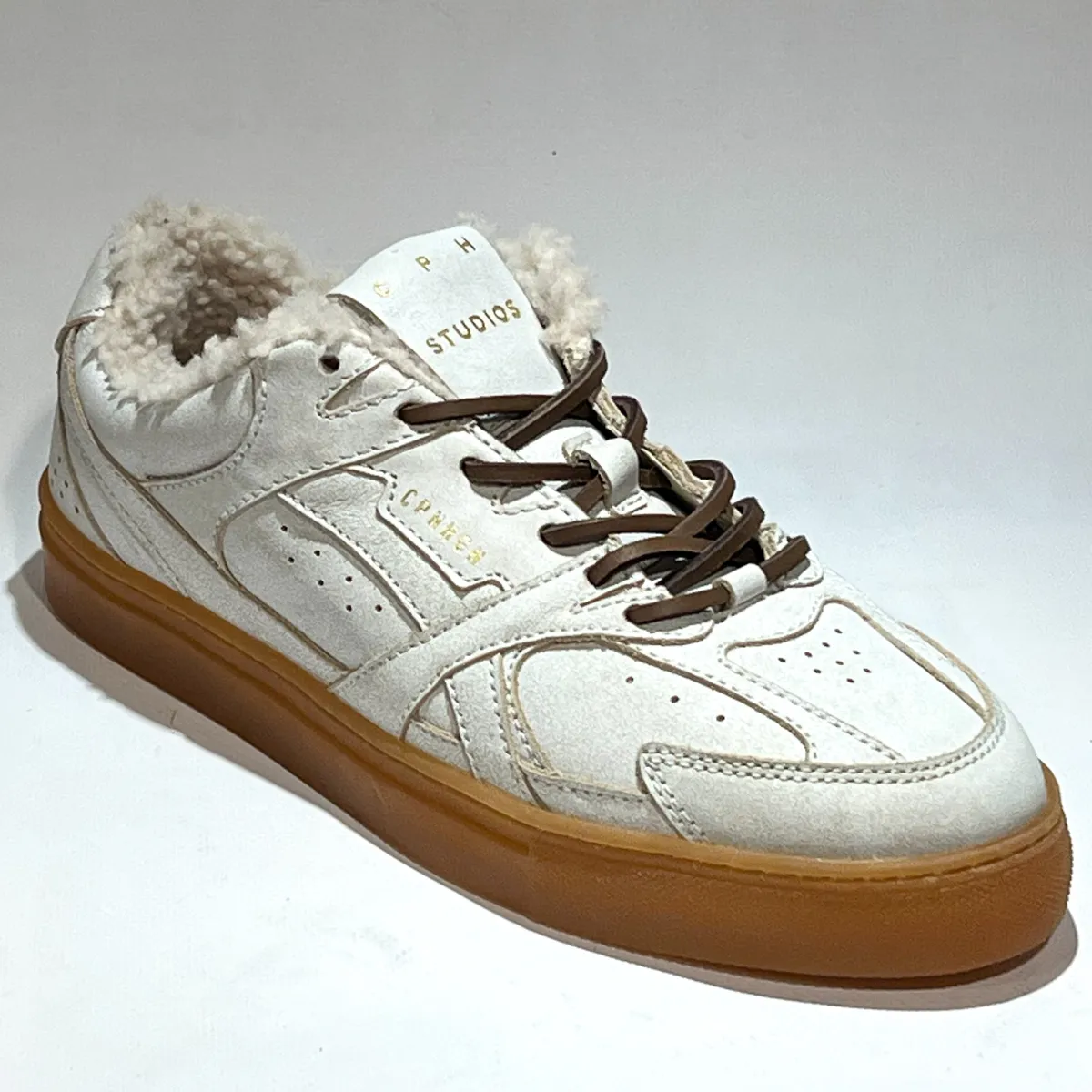 CPH63 leather teddy cream 1 Copenhagen Studios Copenhagen Studios CPH63 leather teddy cream
