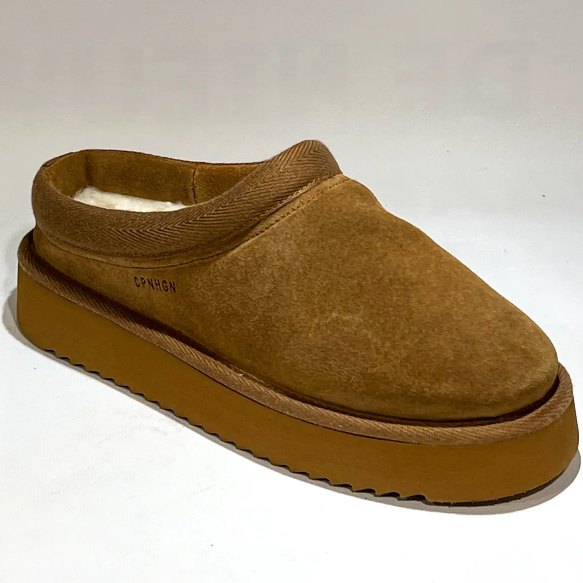 CPH249 SUEDE COGNAC 1 Copenhagen Studios CPH249 SUEDE COGNAC