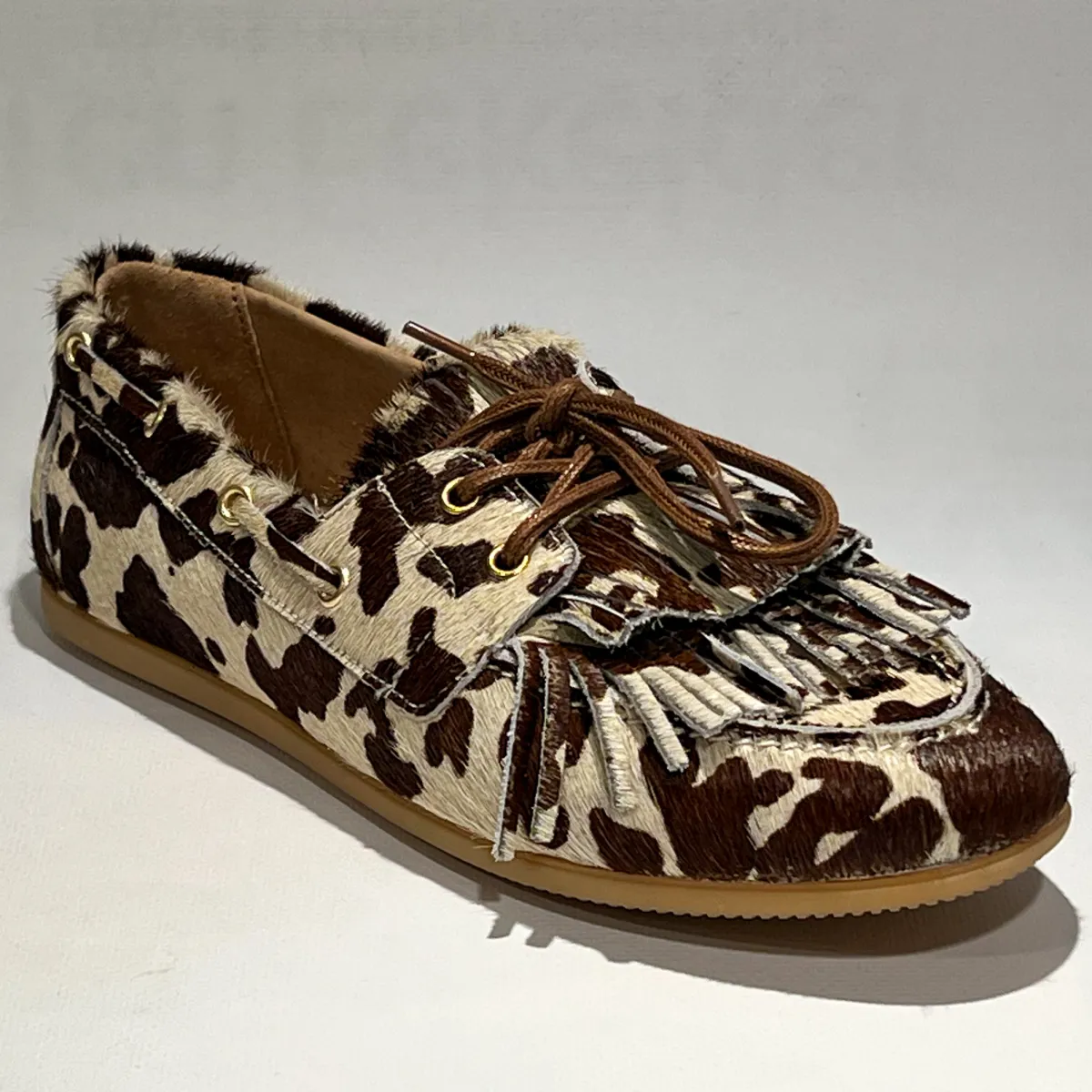 LATTY Cow hair Cognac 1 DWRS Label LATTY Cow hair Cognac