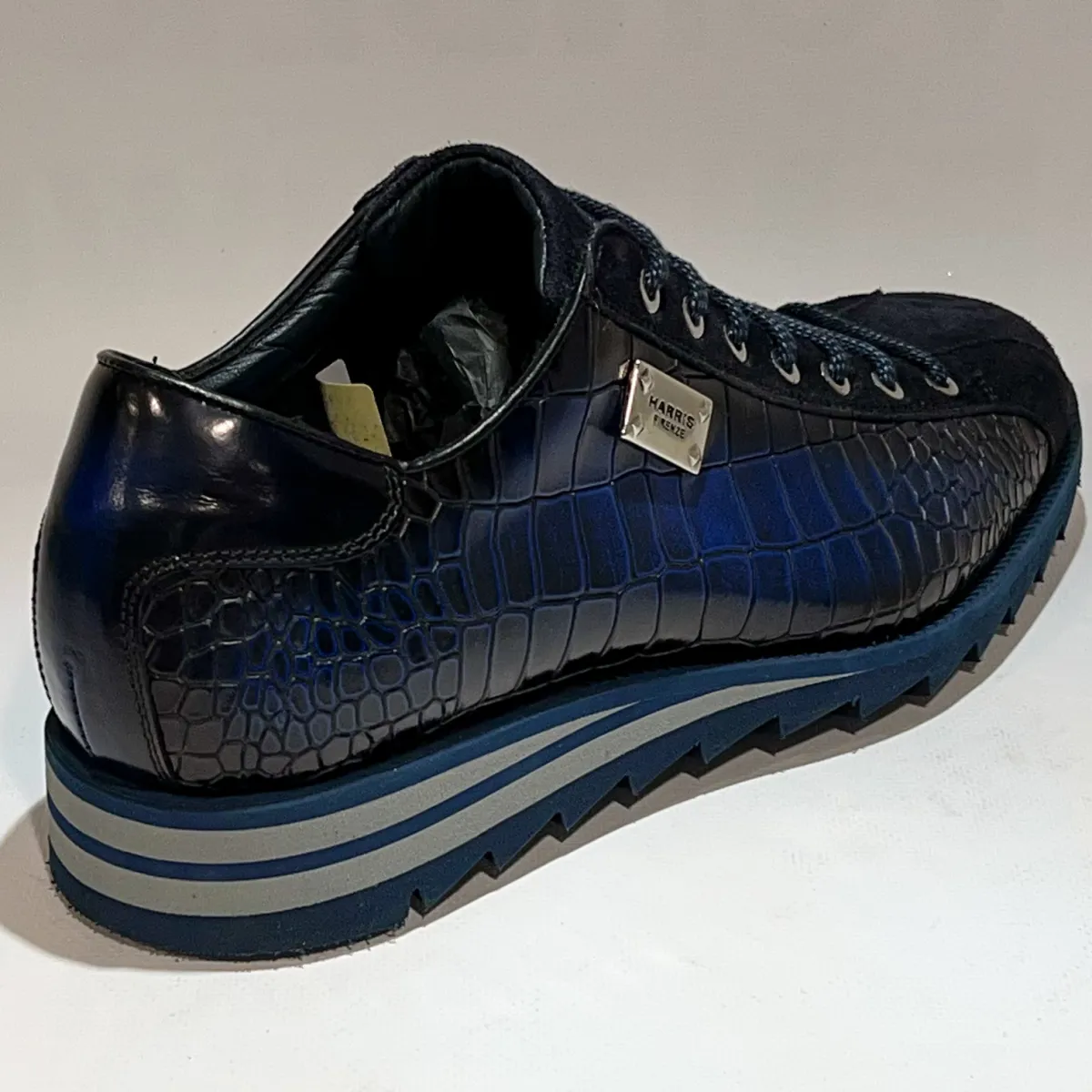 2892 Suede english blu 2 HARRIS HARRIS 2892 Suede english blu