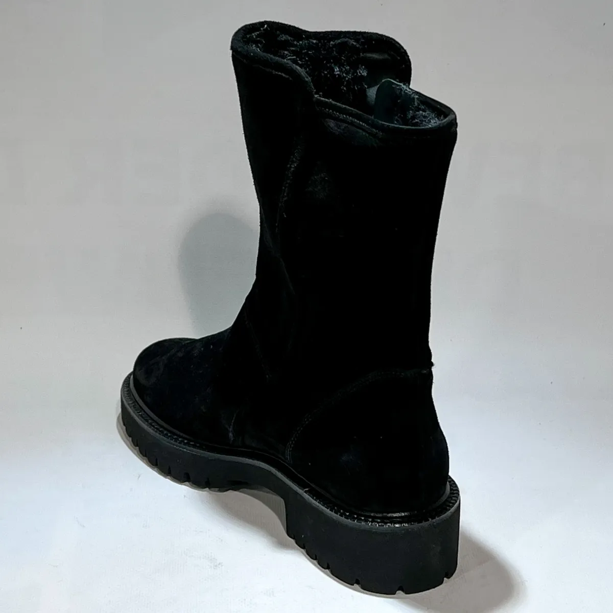 8282 -008 Suede black 3 PAUL GREEN PAUL GREEN 8282 -008 Suede black