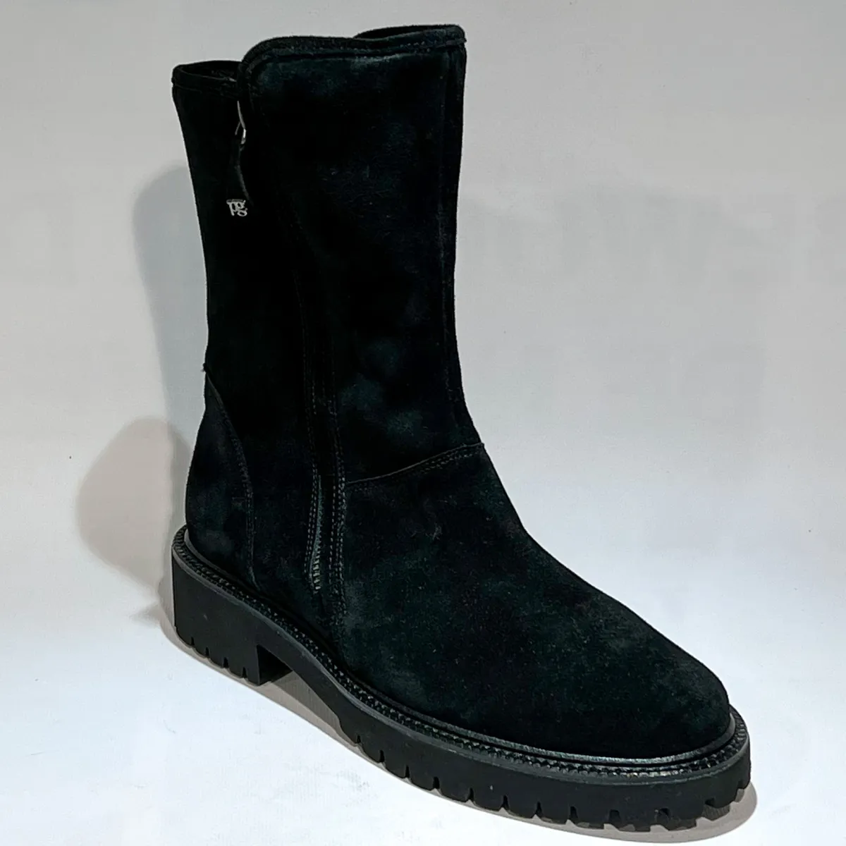 8282 -008 Suede black 1 PAUL GREEN PAUL GREEN 8282 -008 Suede black
