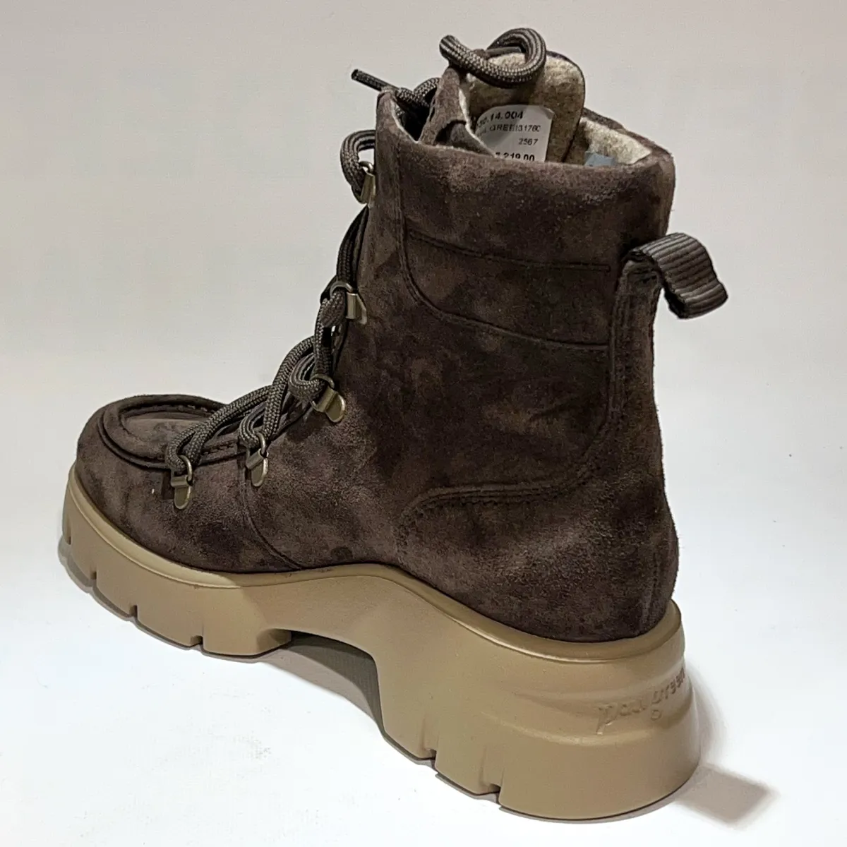 8237 -028 Suede mocca 3 PAUL GREEN PAUL GREEN 8237 -028 Suede mocca