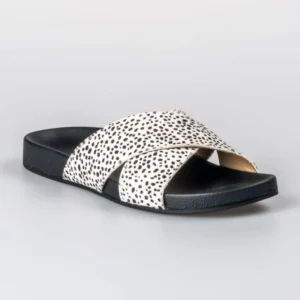 ROLLIE ROLLIE TIDE CROSS SLIDE SNOW LEOPARD